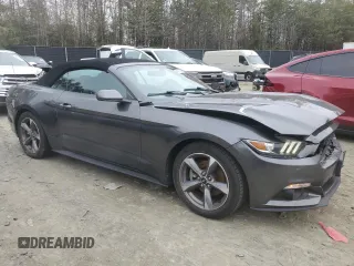 2017 Ford Mustang V6 with VIN 1FATP8EM5H5305551, listed as a Copart auction lot 43912635 with 62,271 mi miles and Salvage Title. Bid and sale history available at carsss.com. Image 4.