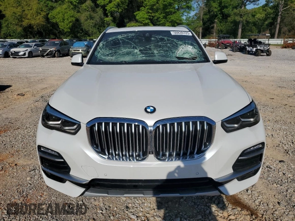 2021 BMW X5 sDrive40i with VIN 5UXCR4C05M9H39972, listed as a Copart auction lot 50839725 with 63,970 mi miles and Salvage Title. Bid and sale history available at carsss.com. Image 5.