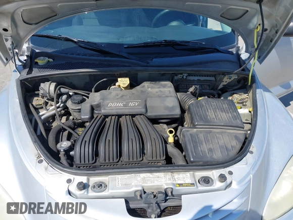 2005 Chrysler PT Cruiser with VIN 3C4FY48B05T569134, listed as a IAAI auction lot 41957963 with 221,111 mi miles and . Bid and sale history available at DreamBid. Image 10.
