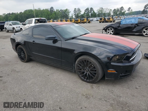 2014 Ford Mustang V6 with VIN 1ZVBP8AM6E5276582, listed as a Copart auction lot 54084265 with 140,039 mi miles and Clean Title. Bid and sale history available at carsss.com. Image 4.