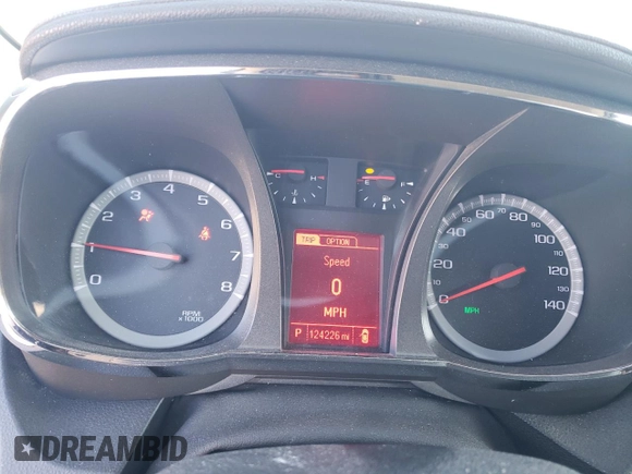 2013 GMC Terrain SLE with VIN 2GKALMEK6D6176257, listed as a Copart auction lot 48582635 with 124,226 mi miles and Salvage Title. Bid and sale history available at DreamBid. Image 9.