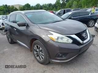 2016 Nissan Murano SL с VIN 5N1AZ2MH4GN112668, выставлен на аукционе IAAI как лот 42617265 с пробегом 151 576 миль миль и . История ставок и продаж доступна на DreamBid. Изображение 1.