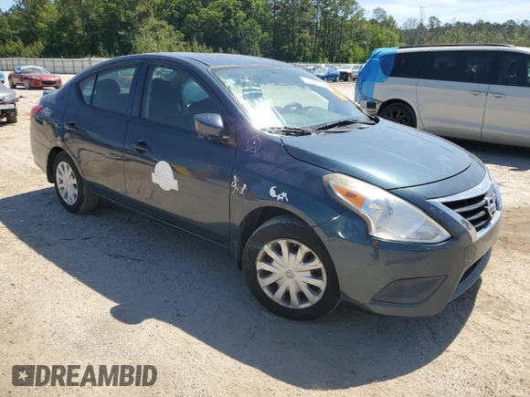 2016 Nissan Versa S Plus with VIN 3N1CN7AP6GL876445, listed as a Copart auction lot 55238775 with 133,231 mi miles and Salvage title. Bid and sale history available at DreamBid. Image 4.