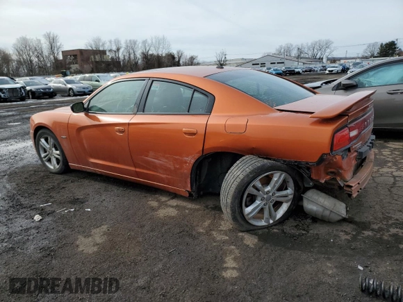 2011 Dodge Charger RT Plus with VIN 2B3CM5CT5BH610870, listed as a Copart auction lot 44400105 with 211,858 mi miles and Salvage Title. Bid and sale history available at carsss.com. Image 2.