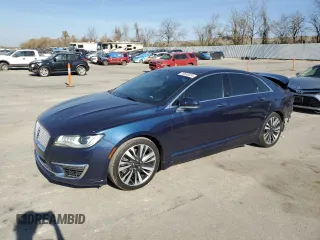 2017 Lincoln MKZ Select with VIN 3LN6L5CC8HR642414, listed as a Copart auction lot 78535024 with 157,995 mi miles and Salvage Title. Bid and sale history available at carsss.com. Image 1.