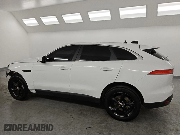 2020 Jaguar F-Pace 25t with VIN SADCS2FXXLA644566, listed as a Copart auction lot 49506525 with 80,763 mi miles and Salvage Title. Bid and sale history available at DreamBid. Image 2.