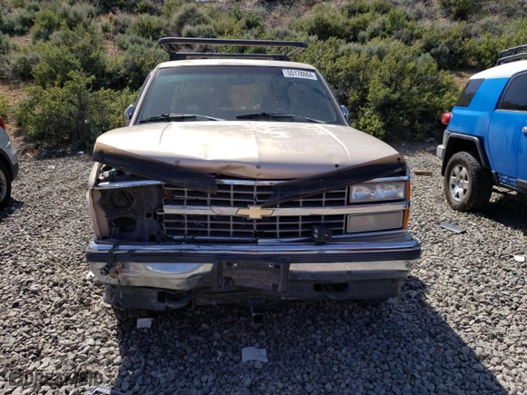 1993 Chevrolet C/K 2500 with VIN 1GCFK29K5PE238606, listed as a Copart auction lot 55178684 with NaN miles and Salvage Title. Bid and sale history available at carsss.com. Image 5.