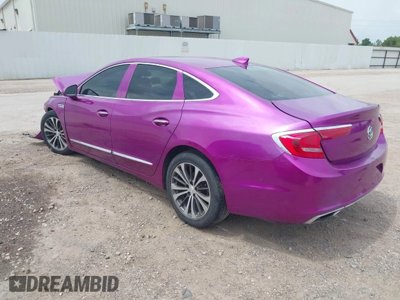 2017 Buick LaCrosse Premium with VIN 1G4ZS5SSXHU150985, listed as a IAAI auction lot 39795645 with Not Provided miles. Bid and sale history available at carsss.com. Image 3.