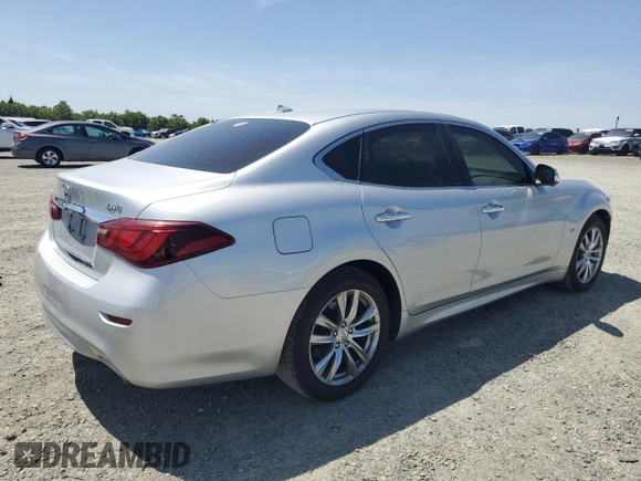 2017 Infiniti Q70 3.7 z VIN JN1BY1AP9HM740835, wystawiony jako Copart lot #57183645 z przebiegiem 122 722 mil mil oraz Szkoda całkowita • Salvage title. Historia ofert i sprzedaży dostępna na DreamBid. Obrazek 3.