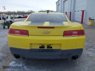 2015 Chevrolet Camaro LS with VIN 2G1FB1E39F9136874, listed as a IAAI auction lot 41265143 with 1 mi miles. Bid and sale history available at carsss.com. Image 16.