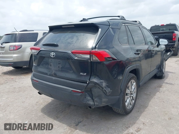 2023 Toyota RAV4 XLE Premium with VIN 2T3C1RFV9PC250006, listed as a IAAI auction lot 42298396 with 17,309 mi miles and . Bid and sale history available at DreamBid. Image 4.