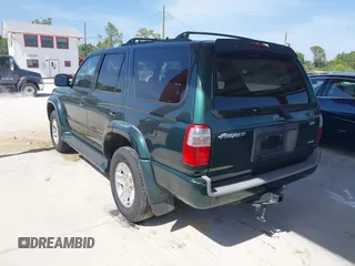 2000 Toyota 4Runner SR5 with VIN JT3GN86R9Y0153027, listed as a IAAI auction lot 42068029 with 188,171 mi miles and . Bid and sale history available at DreamBid. Image 3.