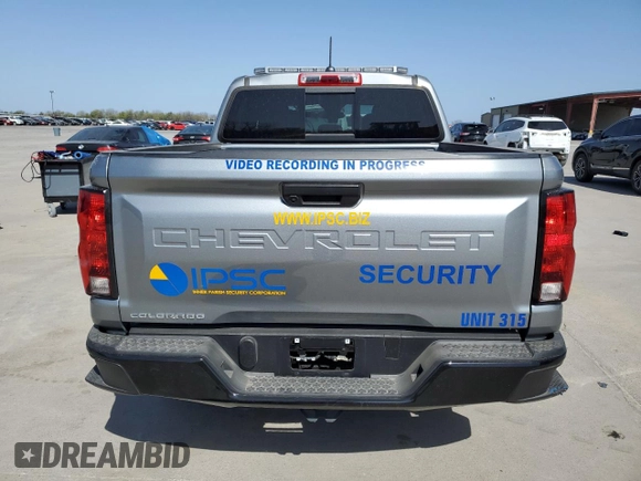 2024 Chevrolet Colorado 2WD Work Truck z VIN 1GCGSBECXR1232006, wystawiony jako Copart lot #49983325 z przebiegiem Nie podano mil oraz Szkoda całkowita • Salvage title. Historia ofert i sprzedaży dostępna na DreamBid. Obrazek 6.