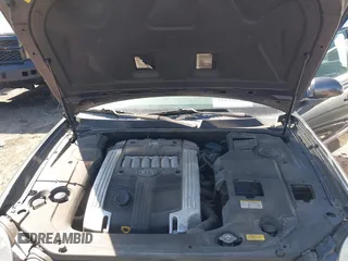 2006 Kia Amanti with VIN KNALD124965086201, listed as a IAAI auction lot 41843560 with 169,055 mi miles. Bid and sale history available at carsss.com. Image 10.