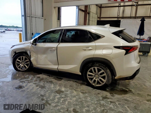 2015 Lexus NX 200t with VIN JTJYARBZ2F2002567, listed as a Copart auction lot 60667465 with 133,023 mi miles and Salvage title. Bid and sale history available at DreamBid. Image 2.