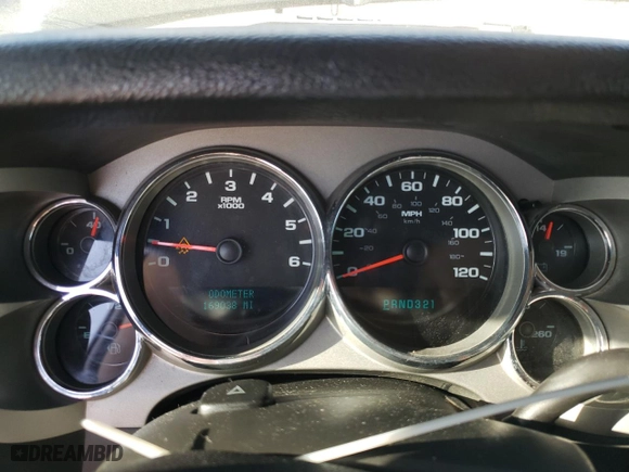 2008 Chevrolet Silverado 1500 LT w/1LT with VIN 2GCEK133481206269, listed as a Copart auction lot 46091365 with 169,038 mi miles and Salvage Title. Bid and sale history available at carsss.com. Image 9.