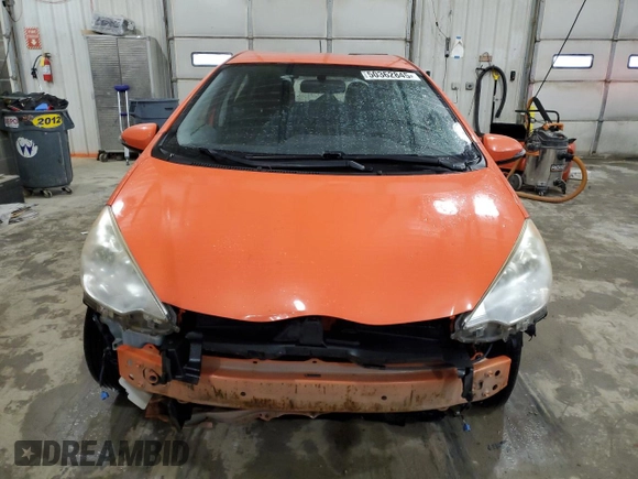 2013 Toyota Prius One with VIN JTDKDTB36D1049919, listed as a Copart auction lot 50362845 with Not Provided miles and Salvage Title. Bid and sale history available at carsss.com. Image 5.