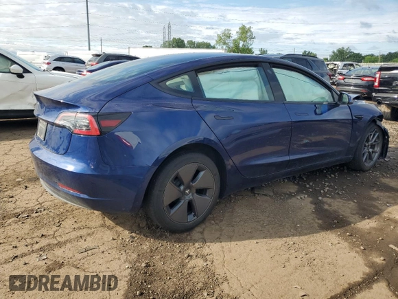 2023 Tesla Model 3 z VIN 5YJ3E1EA3PF627177, wystawiony jako Copart lot #61555235 z przebiegiem 22 340 mil mil oraz Czysty tytuł • Clean title. Historia ofert i sprzedaży dostępna na DreamBid. Obrazek 3.