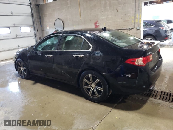 2011 Acura TSX with VIN JH4CU2F61BC013168, listed as a Copart auction lot 64827635 with 185,147 mi miles and Salvage title. Bid and sale history available at DreamBid. Image 2.