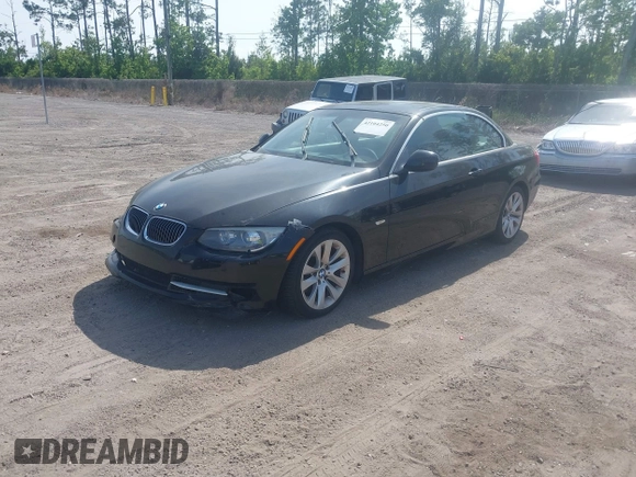 2011 BMW 3 Series 328i with VIN WBADW3C58BE540126, listed as a IAAI auction lot 42104250 with 96,853 mi miles. Bid and sale history available at carsss.com. Image 2.