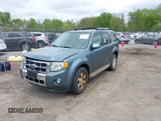2011 Ford Escape Limited with VIN 1FMCU9EG0BKB38703, listed as a IAAI auction lot 42181197 with 157,400 mi miles and . Bid and sale history available at DreamBid. Image 2.