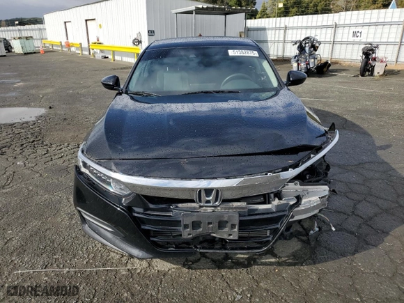 2018 Honda Accord Sedan LX 1.5T with VIN 1HGCV1F17JA161303, listed as a Copart auction lot 51382875 with 150,655 mi miles and Salvage Title. Bid and sale history available at carsss.com. Image 5.