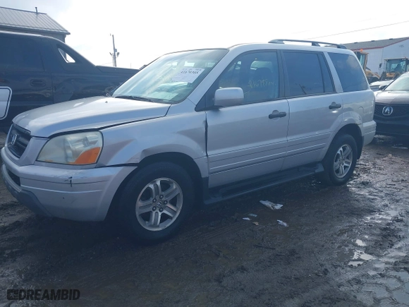 2003 Honda Pilot EX with VIN 2HKYF18633H580612, listed as a IAAI auction lot 41670305 with 216,798 mi miles. Bid and sale history available at carsss.com. Image 14.