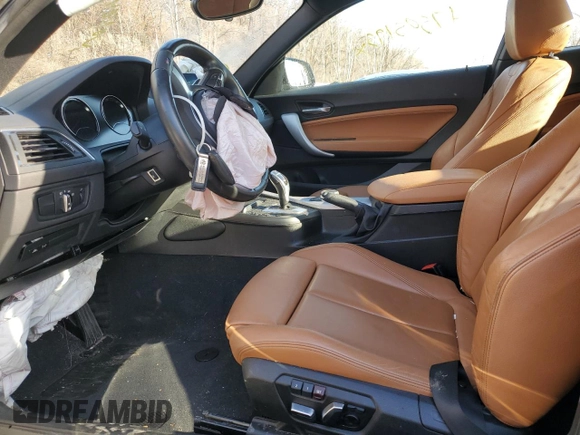 2020 BMW 2 Series M240i xDrive with VIN WBA2J7C02L7E06027, listed as a Copart auction lot 47505195 with 34,965 mi miles and Salvage Title. Bid and sale history available at carsss.com. Image 7.