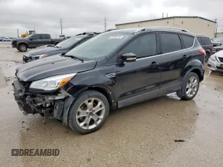2015 Ford Escape Titanium with VIN 1FMCU0J99FUA61570, listed as a Copart auction lot 55185115 with 103,391 mi miles and Clean Title. Bid and sale history available at carsss.com. Image 1.