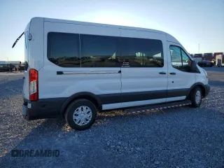 2018 Ford Transit Passenger XL z VIN 1FBZX2CM2JKA87942, wystawiony jako Copart lot #41504435 z przebiegiem 72 729 mil mil oraz Szkoda całkowita • Salvage title. Historia ofert i sprzedaży dostępna na DreamBid. Obrazek 3.