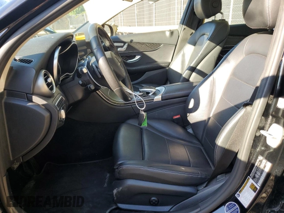 2016 Mercedes-Benz C 300 Luxury with VIN 55SWF4KB4GU156258, listed as a Copart auction lot 62634414 with 141,324 mi miles and Non repairable. Bid and sale history available at DreamBid. Image 7.