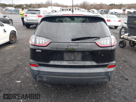 2019 Jeep Cherokee Latitude with VIN 1C4PJLCBXKD357403, listed as a IAAI auction lot 41606497 with 104,102 mi miles and . Bid and sale history available at carsss.com. Image 16.