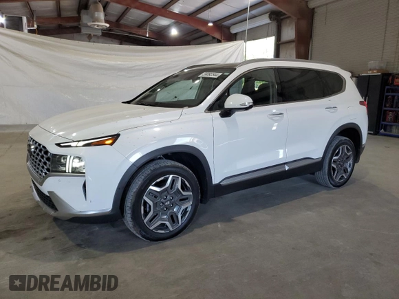 2021 Hyundai Santa Fe Hybrid Limited with VIN KM8S5DA15MU012485, listed as a Copart auction lot 59092344 with 30,948 mi miles and Salvage Title. Bid and sale history available at carsss.com. Image 1.