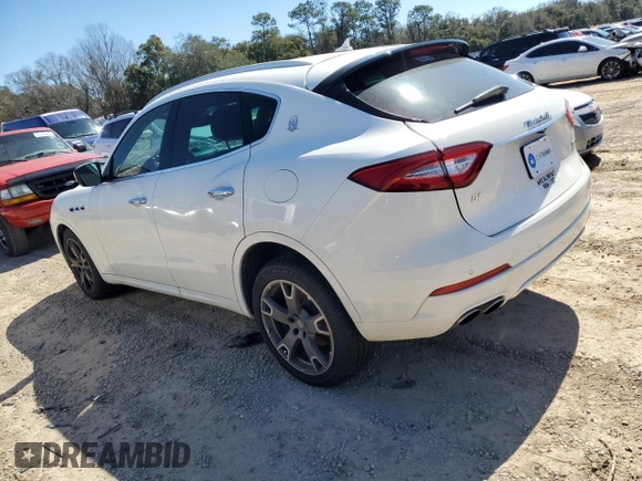 2017 Maserati Levante z VIN ZN661XUL2HX250068, wystawiony jako Copart lot #44736915 z przebiegiem 38 542 mil mil oraz Czysty tytuł • Clean title. Historia ofert i sprzedaży dostępna na DreamBid. Obrazek 2.