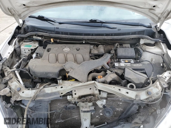 2007 Nissan Versa 1.8 S with VIN 3N1BC13E17L434652, listed as a Copart auction lot 43623295 with 109,793 mi miles and Salvage Title. Bid and sale history available at carsss.com. Image 12.