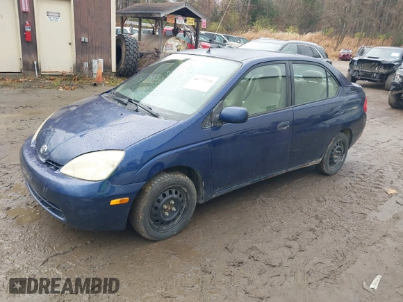 2002 Toyota Prius with VIN JT2BK18U120043046, listed as a IAAI auction lot 40777210 with 263,767 mi miles. Bid and sale history available at carsss.com. Image 2.