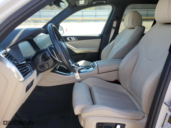 2020 BMW X5 sDrive40i with VIN 5UXCR4C00LLT19664, listed as a Copart auction lot 47859015 with NaN miles and Salvage Title. Bid and sale history available at carsss.com. Image 7.