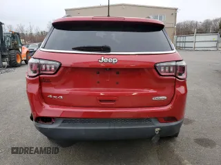 2017 Jeep Compass Latitude with VIN 3C4NJDBB0HT660756, listed as a Copart auction lot 42797885 with 80,540 mi miles and Clean Title. Bid and sale history available at carsss.com. Image 6.