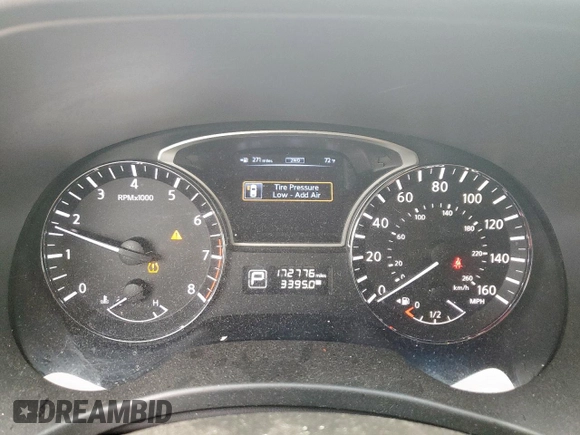 2013 Nissan Pathfinder Platinum with VIN 5N1AR2MM1DC645629, listed as a Copart auction lot 58501165 with 172,776 mi miles and Clean title. Bid and sale history available at DreamBid. Image 9.