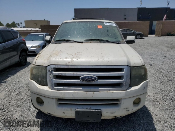 2007 Ford Expedition Max Limited with VIN 1FMFK20527LA06284, listed as a Copart auction lot 60783485 with 99,743 mi miles and Salvage title. Bid and sale history available at DreamBid. Image 5.