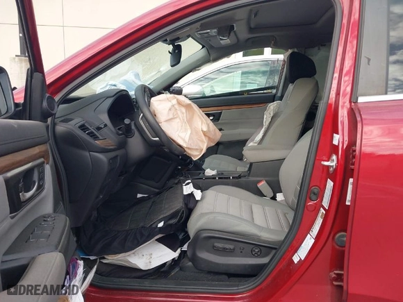 2022 Honda CR-V Hybrid EX with VIN 5J6RT6H51NL024535, listed as a IAAI auction lot 41673282 with 13,579 mi miles. Bid and sale history available at carsss.com. Image 5.
