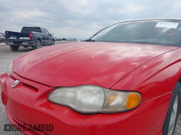 2004 Chevrolet Monte Carlo SS z VIN 2G1WX12K849385516, wystawiony jako IAAI lot #41793234 z przebiegiem 169 568 mil mil oraz . Historia ofert i sprzedaży dostępna na DreamBid. Obrazek 17.