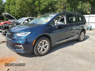 2022 Chrysler Pacifica Limited with VIN 2C4RC3GG4NR101672, listed as a Copart auction lot 66140534 with 26,647 mi miles and Salvage title. Bid and sale history available at DreamBid. Image 1.