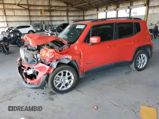 2020 Jeep Renegade Altitude z VIN ZACNJABB4LPL42991, wystawiony jako Copart lot #56705265 z przebiegiem 93 977 mil mil oraz Szkoda całkowita • Salvage title. Historia ofert i sprzedaży dostępna na DreamBid. Obrazek 1.
