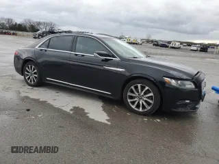 2017 Lincoln Continental Premiere with VIN 1LN6L9PK0H5609211, listed as a Copart auction lot 48737375 with 209,826 mi miles and Salvage Title. Bid and sale history available at DreamBid. Image 4.