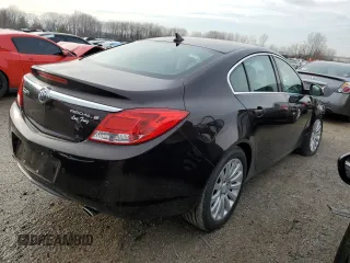 2011 Buick Regal CXL Turbo TO2 with VIN W04GW5EV2B1141688, listed as a Copart auction lot 38987004 with 30,101 mi miles and Salvage Title. Bid and sale history available at DreamBid. Image 3.