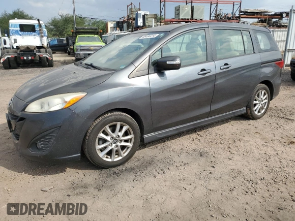 2015 Mazda 5 Touring with VIN JM1CW2CL5F0185622, listed as a Copart auction lot 86404414 with 59,586 mi miles and Salvage Title. Bid and sale history available at carsss.com. Image 1.