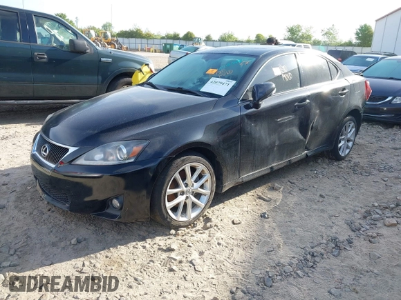 2012 Lexus IS 250 with VIN JTHCF5C26C5058805, listed as a IAAI auction lot 42079471 with 121,647 mi miles and . Bid and sale history available at DreamBid. Image 2.