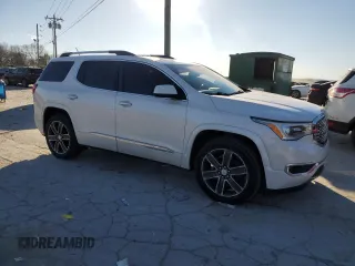 2017 GMC Acadia Denali with VIN 1GKKNPLSXHZ144764, listed as a Copart auction lot 45737915 with 104,429 mi miles and Salvage Title. Bid and sale history available at carsss.com. Image 4.