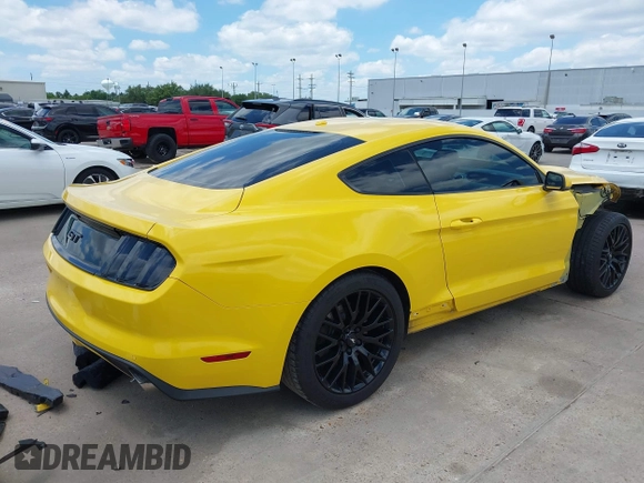 2016 Ford Mustang GT with VIN 1FA6P8CF2G5226547, listed as a IAAI auction lot 42216758 with 39,529 mi miles and . Bid and sale history available at DreamBid. Image 4.